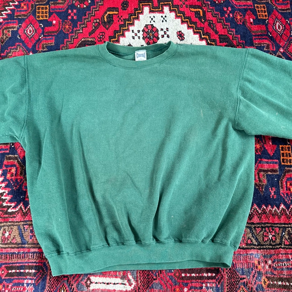 Vintage Cheetah Crewneck Sweatshirt - XL, Made in USA